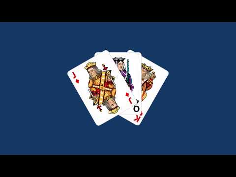 Microsoft solitaire card game